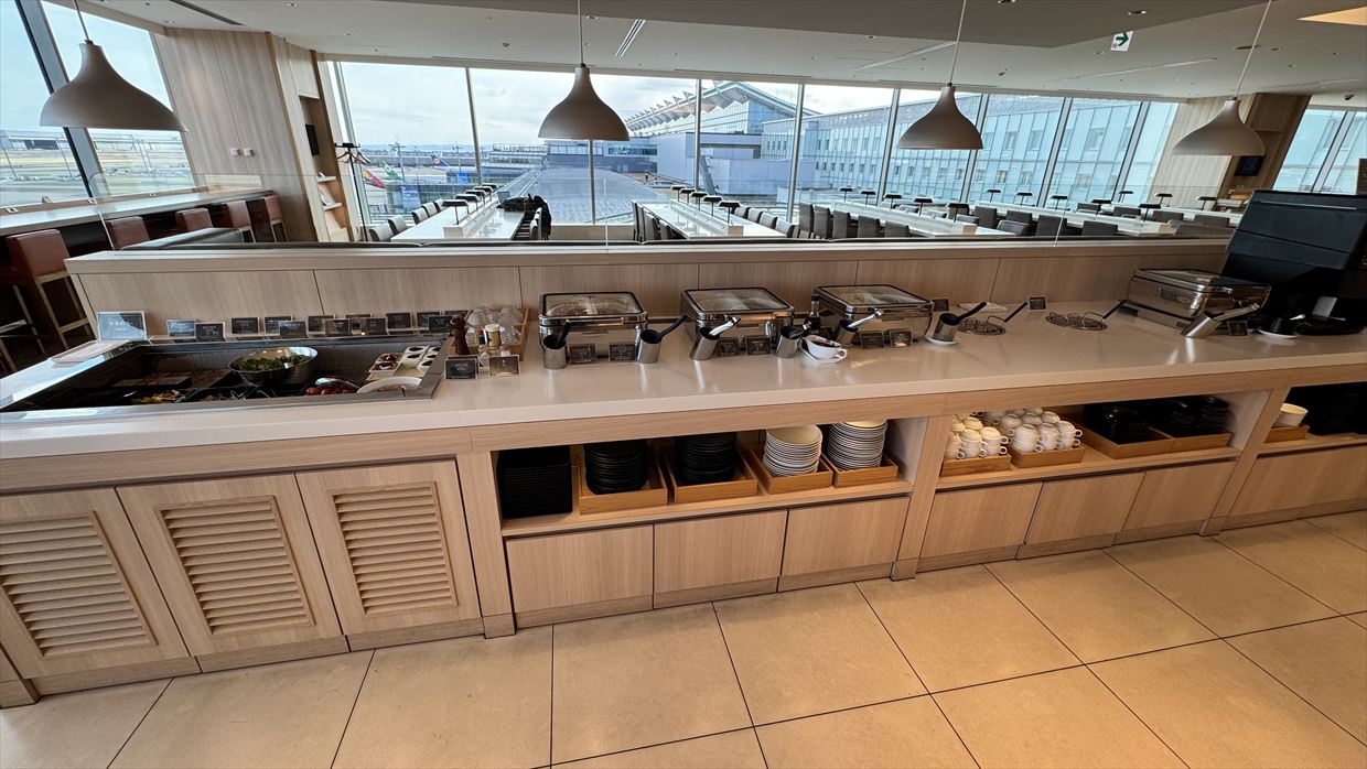 【ラウンジレポ】羽田空港 ターミナル3 JAL サクララウンジ SKY VIEW LOUNGE 25年2月18日