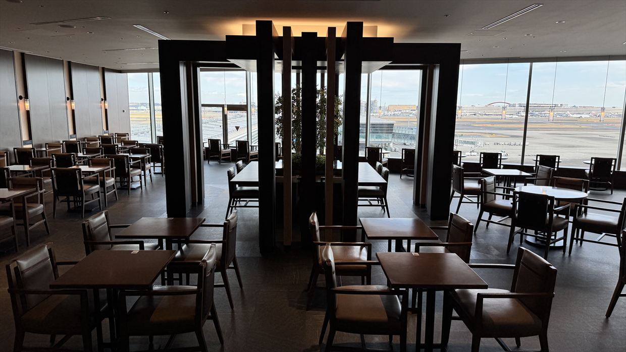 【ラウンジレポ】羽田空港 ターミナル3 JAL サクララウンジ SKY VIEW LOUNGE 25年2月18日