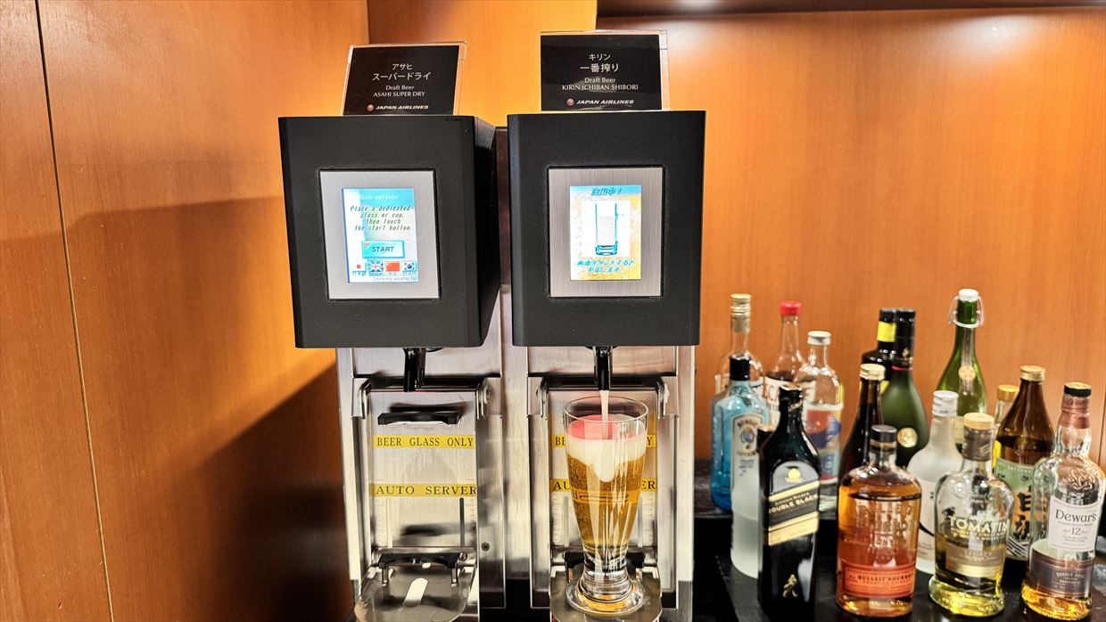 【ラウンジレポ】羽田空港 ターミナル3 JAL サクララウンジ 25年2月18日