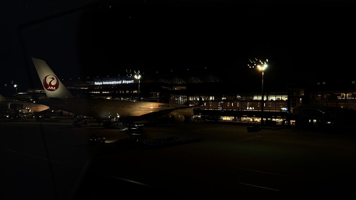 【フライトの様子】JAL95 羽田～金浦 18Feb25　ボーイングB787-900型機