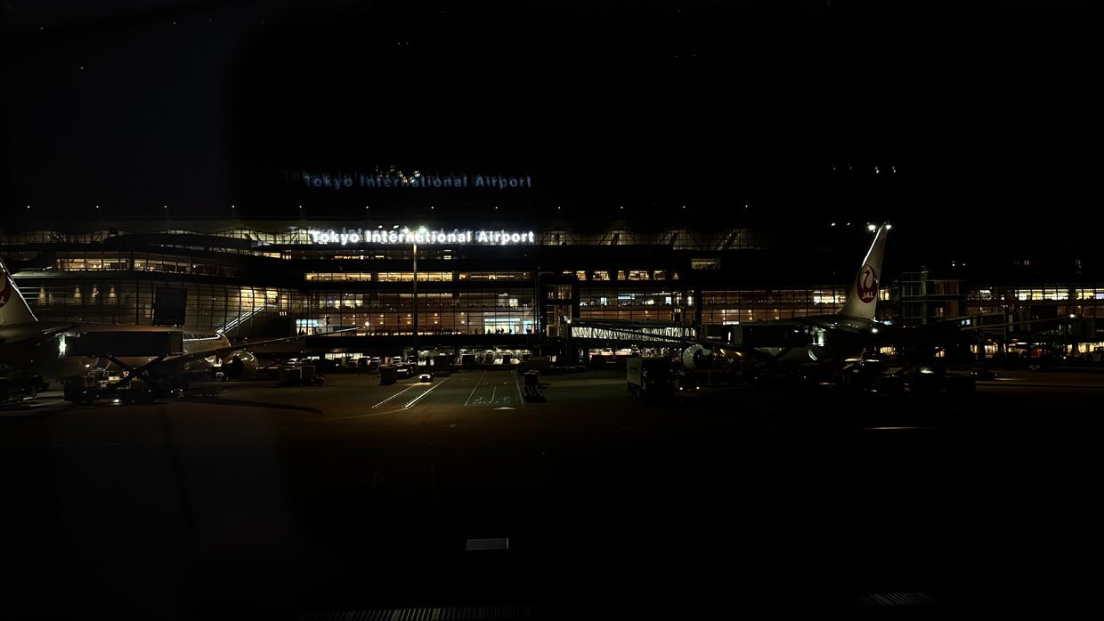 【フライトの様子】JAL95 羽田～金浦 18Feb25　ボーイングB787-900型機