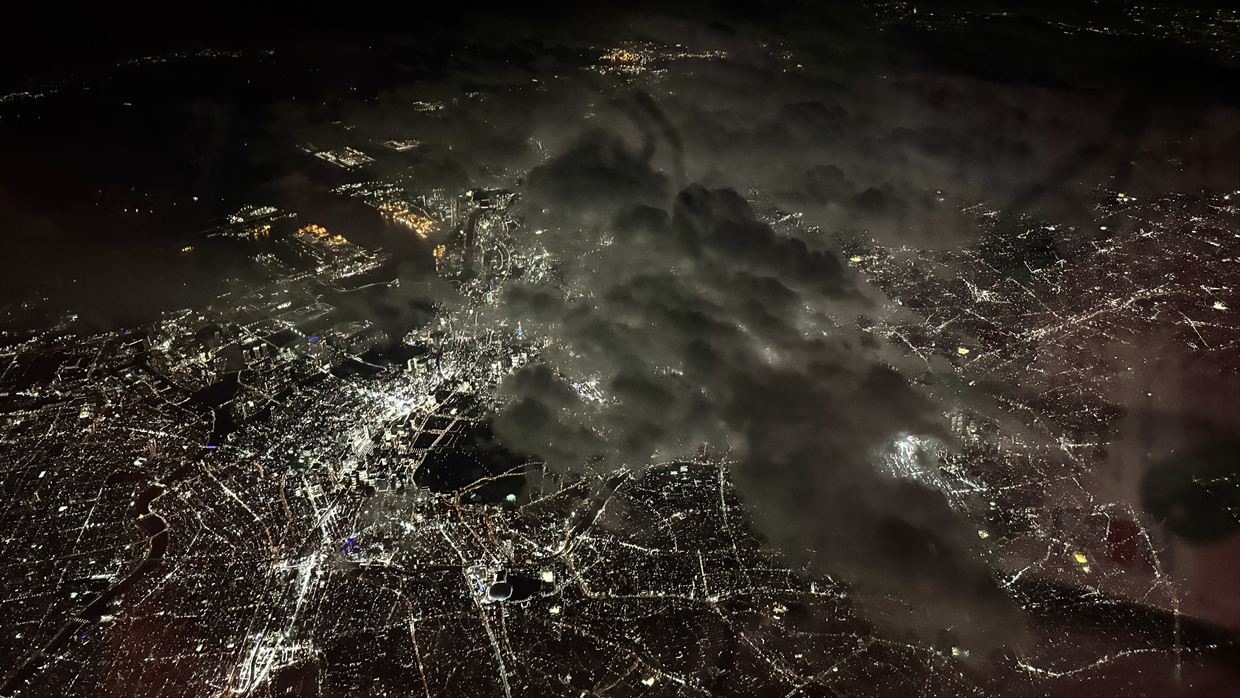 【フライトの様子】JAL95 羽田～金浦 18Feb25　ボーイングB787-900型機