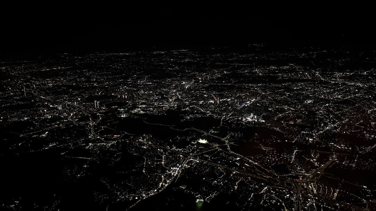 【フライトの様子】JAL117 羽田～伊丹 31Jan25