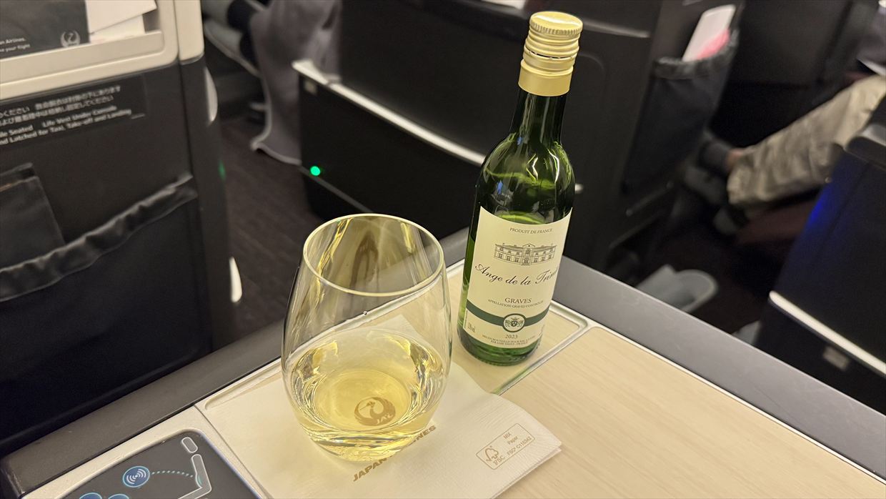 【機内食レポ】金浦～羽田 JAL94便 ビジネスクラス 25年02月19日ここまで完全和食で来てからの、プリン。悪くない。（笑）