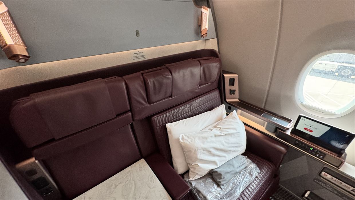 【フライトの様子】JAL43 羽田～ロンドン 09Mar25 JALフラグシップ機 A350-1000 ★ファーストクラス★