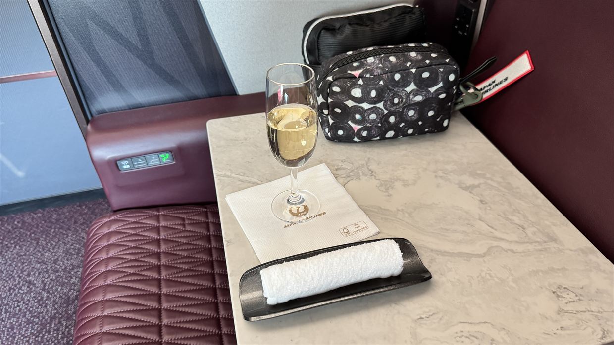 【フライトの様子】JAL43 羽田～ロンドン 09Mar25 JALフラグシップ機 A350-1000 ★ファーストクラス★