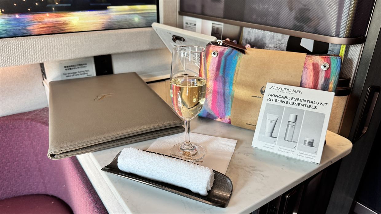 【フライトの様子】JAL43 羽田～ロンドン 09Mar25 JALフラグシップ機 A350-1000 ★ファーストクラス★