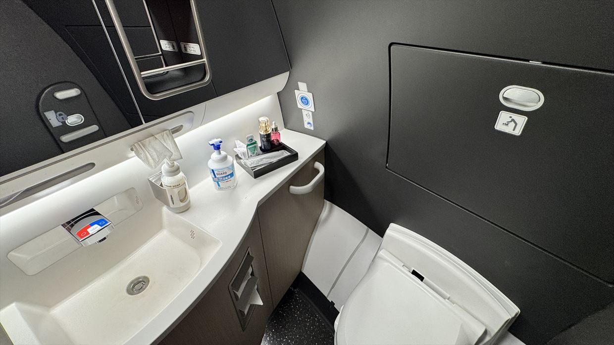 【フライトの様子】JAL43 羽田～ロンドン 09Mar25 JALフラグシップ機 A350-1000 ★ファーストクラス★