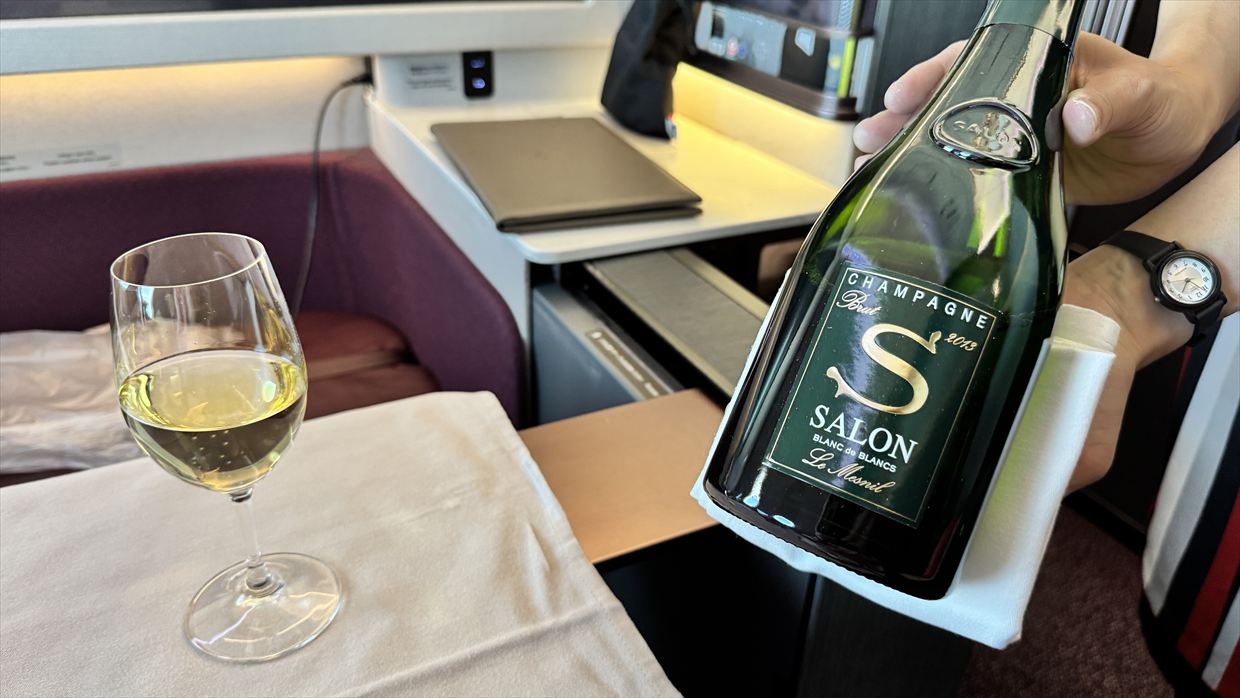 【フライトの様子】JAL43 羽田～ロンドン 09Mar25 JALフラグシップ機 A350-1000 ★ファーストクラス★