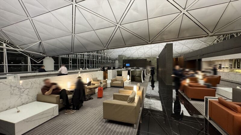 【ラウンジレポ】キャセイパシフィック The Wing ビジネスクラス 25年9月 *ファーストクラス閉鎖中*