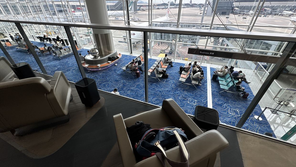 【ラウンジレポ】ラウンジ巡りの旅 2日目香港空港編 カンタス航空 ビジネスクラス  25年4月