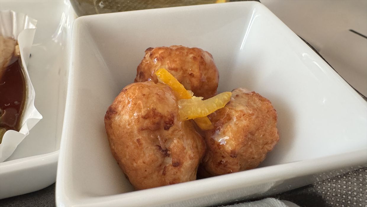 【機内食レポ】羽田～デリー JAL39便 ビジネスクラス メインのお食事 25年05月