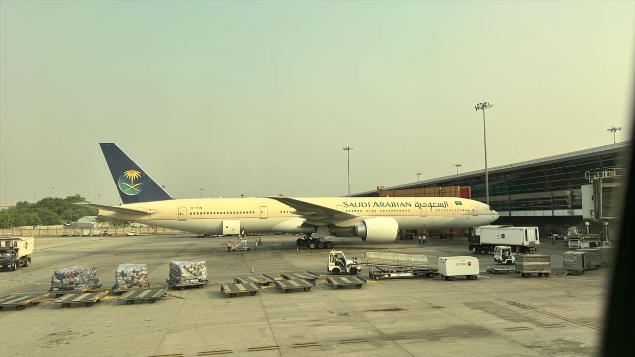 【フライトの様子】SKY SUITYEⅢ ビジネスクラス JAL39 羽田～デリー May25 B787-900型機