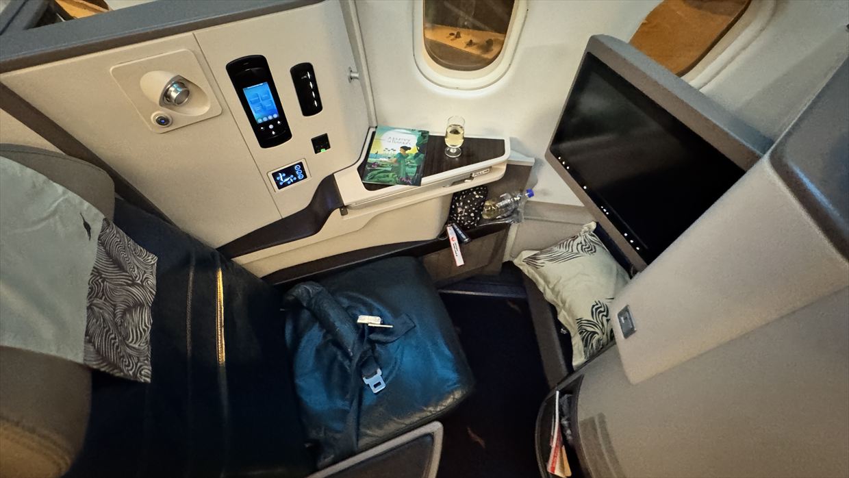 【フライトの様子】UL454 コロンボ～成田 Jul25 A330-300型機 ビジネスクラス