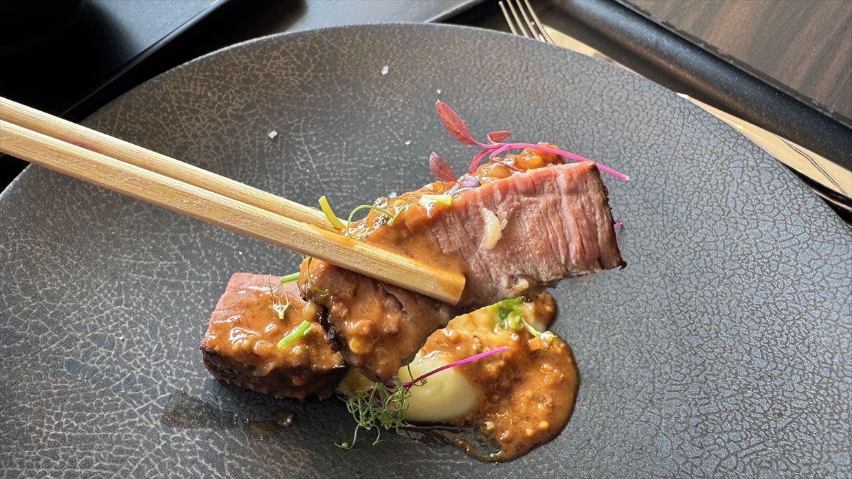 ローストビーフ キドニーマスタードソース