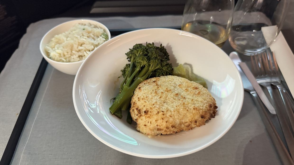 【機内食レポ】香港~シドニー CX321便 ビジネスクラス 25年09月