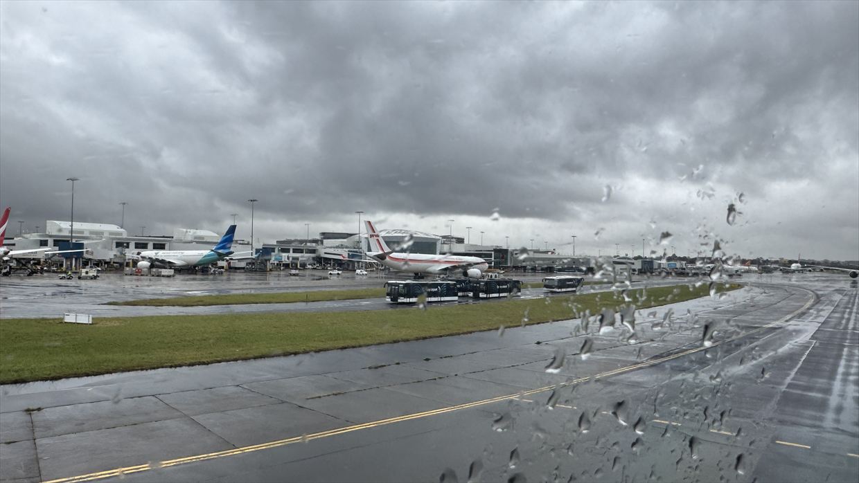 【フライトの様子】ARIA SUITE ビジネスクラス CX162 シドニー～香港 Sep25