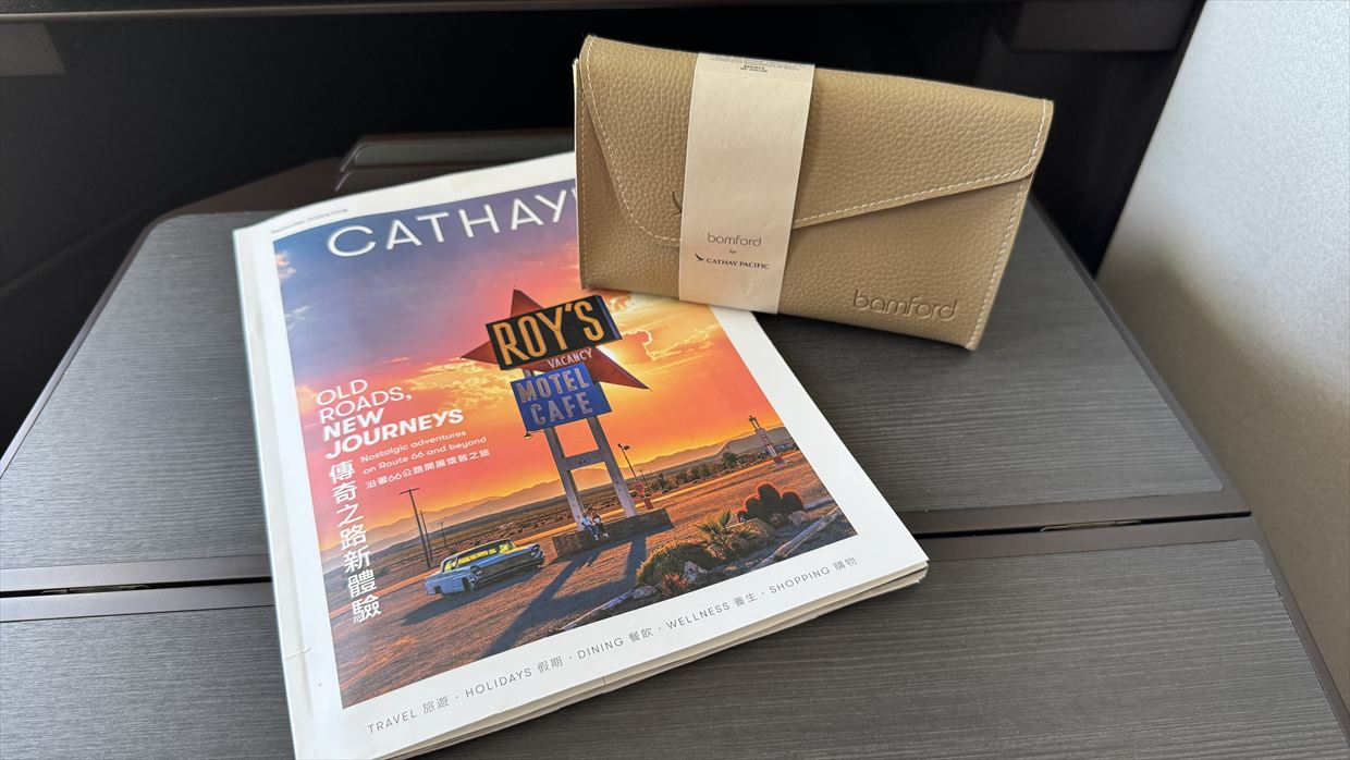 【フライトの様子】ARIA SUITE ビジネスクラス CX162 シドニー～香港 Sep25