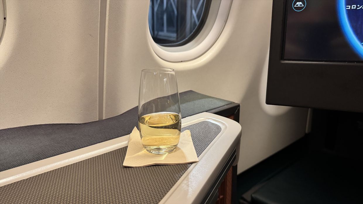 【機内食＆フライトレポ】香港～成田 CX524便 ビジネスクラス 25年09月