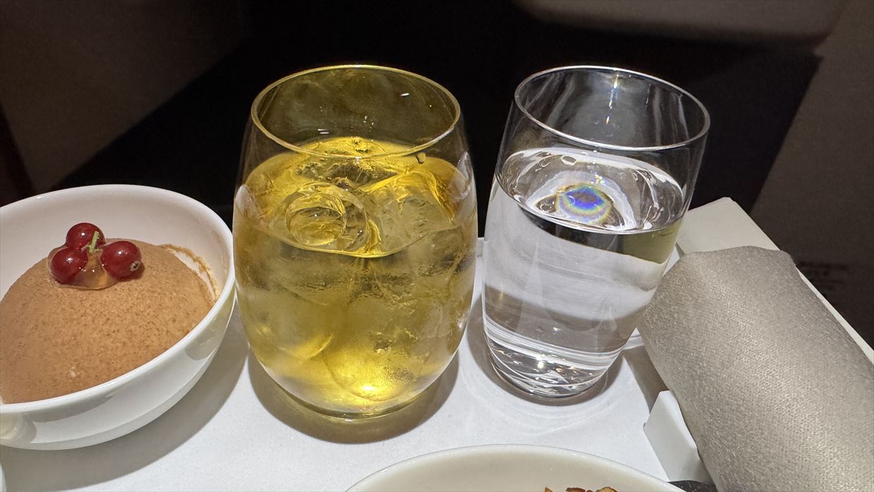 【機内食＆フライトレポ】香港～成田 CX524便 ビジネスクラス 25年09月