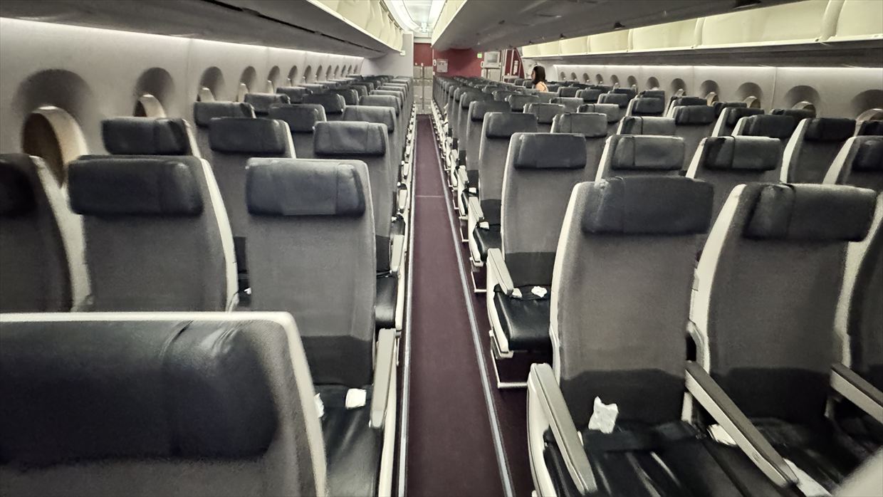 【フライトの様子】JAL920 那覇~羽田 Apr25 A350-900型機 普通席