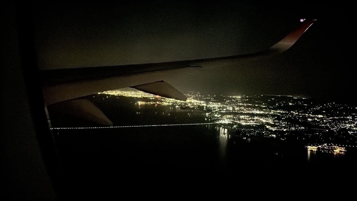 【フライトの様子】JAL920 那覇~羽田 Apr25 A350-900型機 普通席