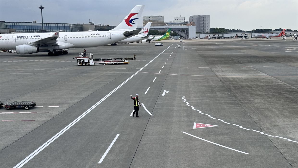 【フライトの様子】CX527 成田～香港 18Sep24　エアバスA350-900 ビジネスクラス