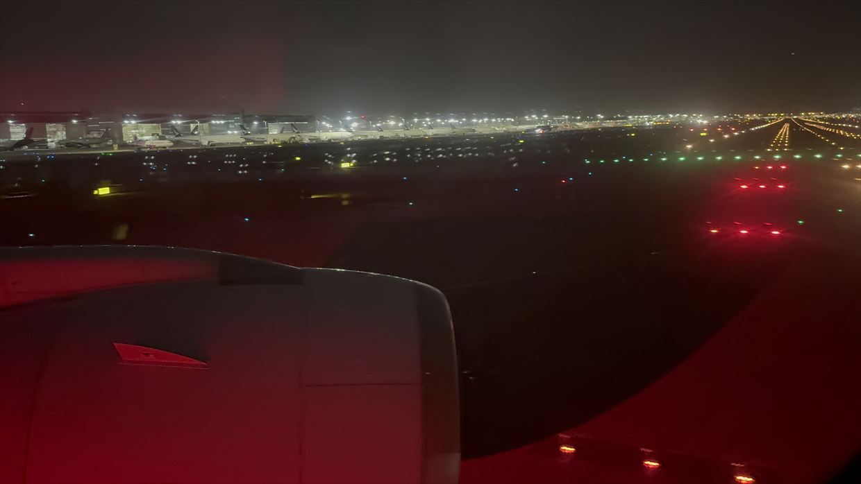 【フライトの様子】CX321 香港～バルセロナ 19Sep24　エアバスA350-900 ビジネスクラス