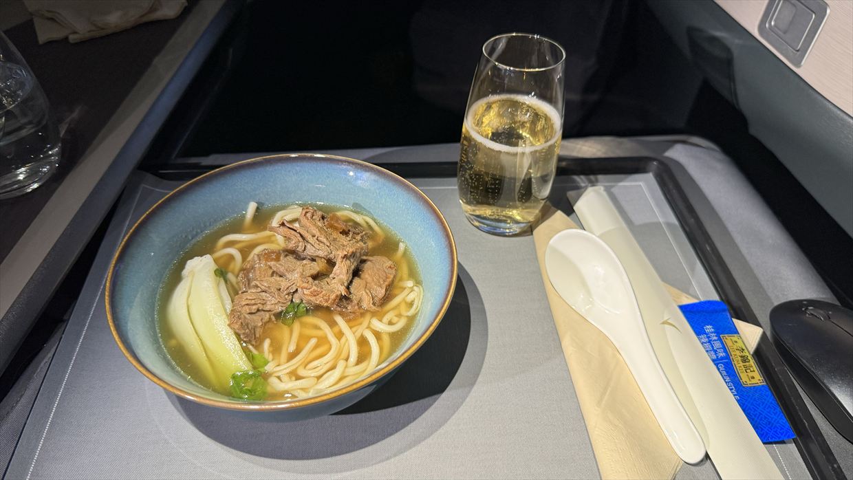 【機内食レポ】マドリード～香港 CX372便 ビジネスクラス オーダーメニュー 24年09月25日