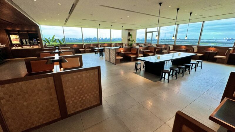 【ラウンジレポ】羽田空港 キャセイパシフィック ラウンジ 24年10月27日
