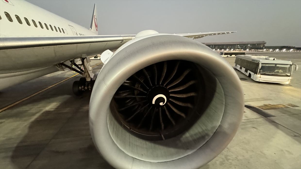 【フライトの様子】JAL59 羽田～ドーハ 27Oct24　ボーイングB787-900型機