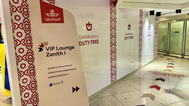 【ラウンジレポ】カサブランカ空港 VIP LOUNGE Zenith 05NOV24