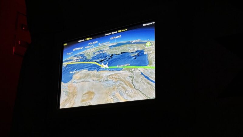 【フライトの様子】AT216 カサブランカ~ドーハ 05Nov24 ボーイング787-900型機