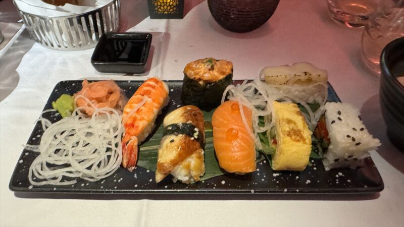 【機内食レポ】ドーハ~成田 QR806便 カタール航空 ビジネス Q Suite 24年11月05日