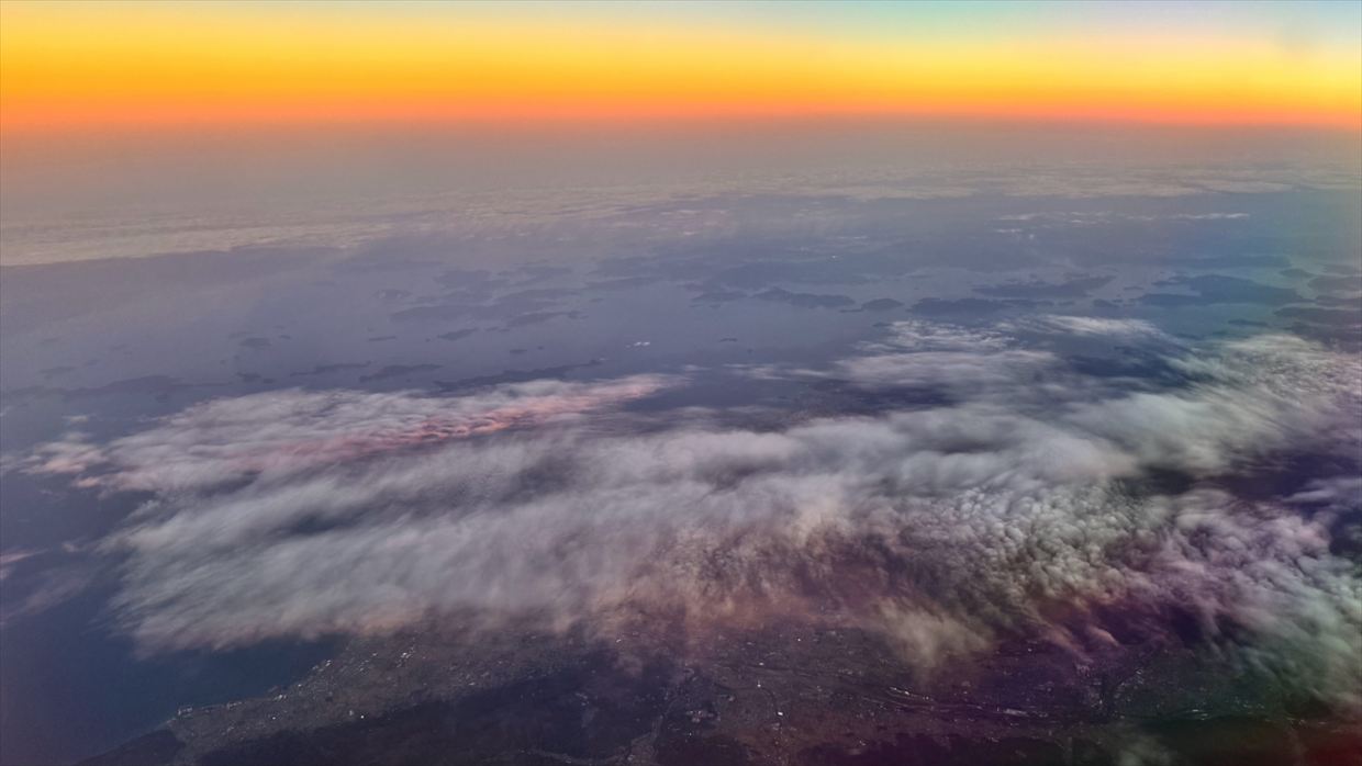 【フライトの様子】JAL30 デリー～羽田 01Jan25