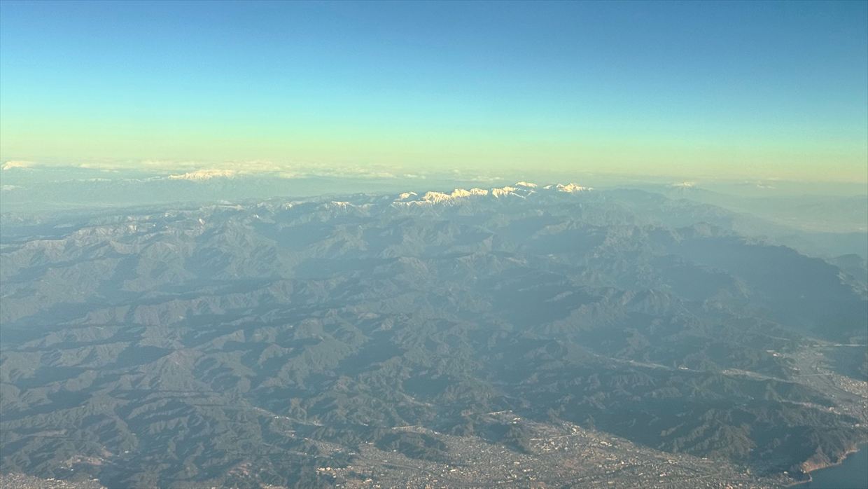 【フライトの様子】JAL30 デリー～羽田 01Jan25