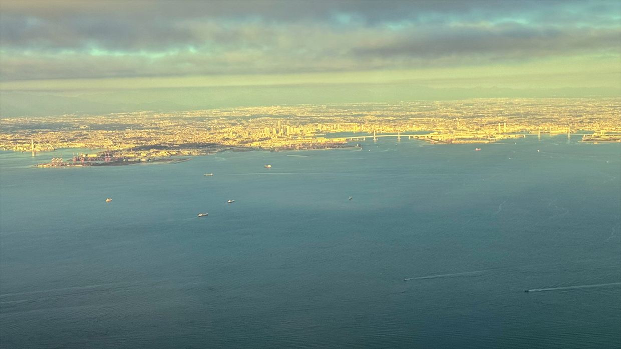 【フライトの様子】JAL30 デリー～羽田 01Jan25