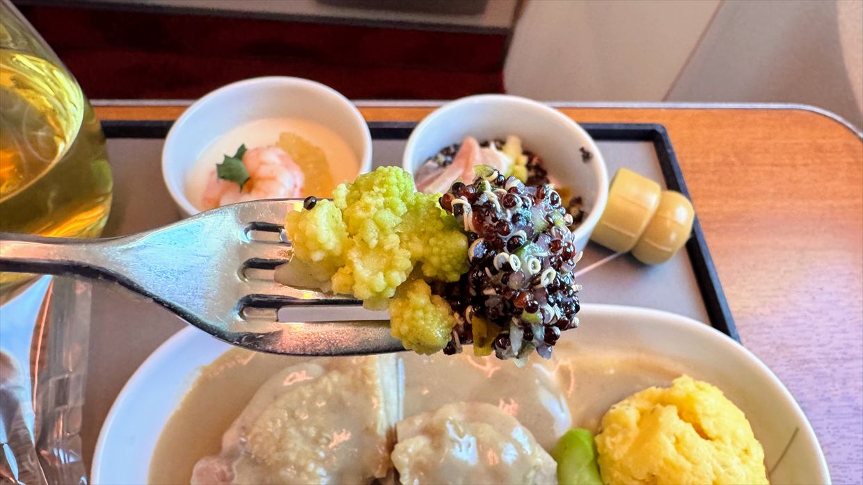 【機内食レポ】羽田~伊丹 JAL117便 ファーストクラス 25年01月31日