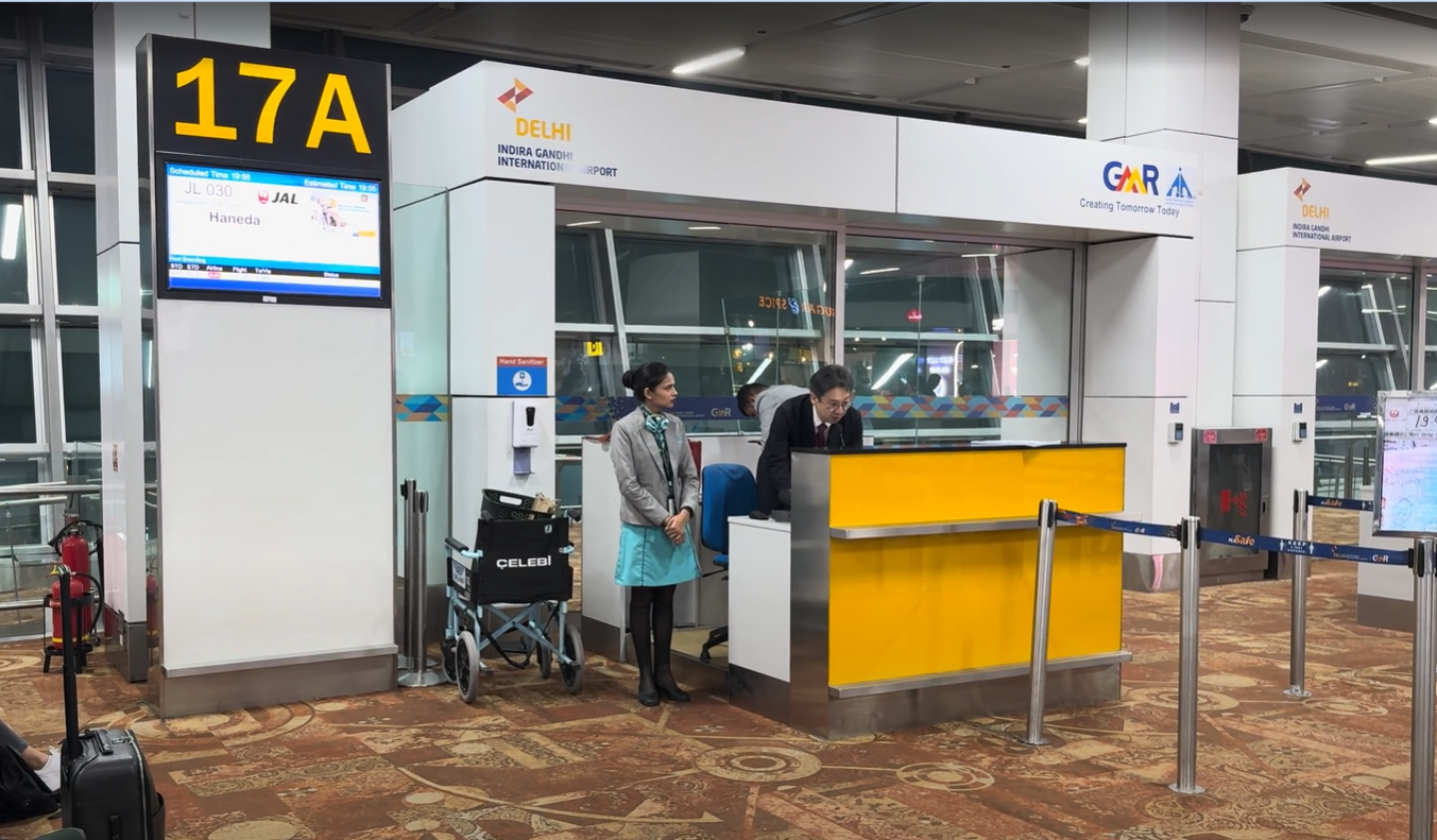 【フライトの様子】JAL30 デリー～羽田 01Jan25