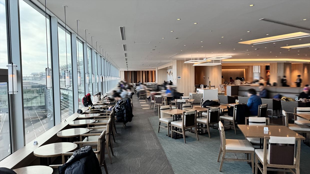 【ラウンジレポ】羽田空港 ターミナル3 JAL サクララウンジ 25年2月18日