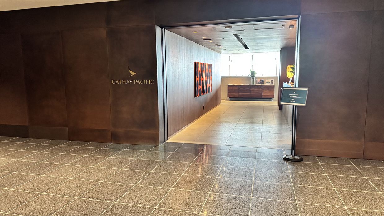 【ラウンジレポ】羽田空港 キャセイパシフィックラウンジ 25年2月18日