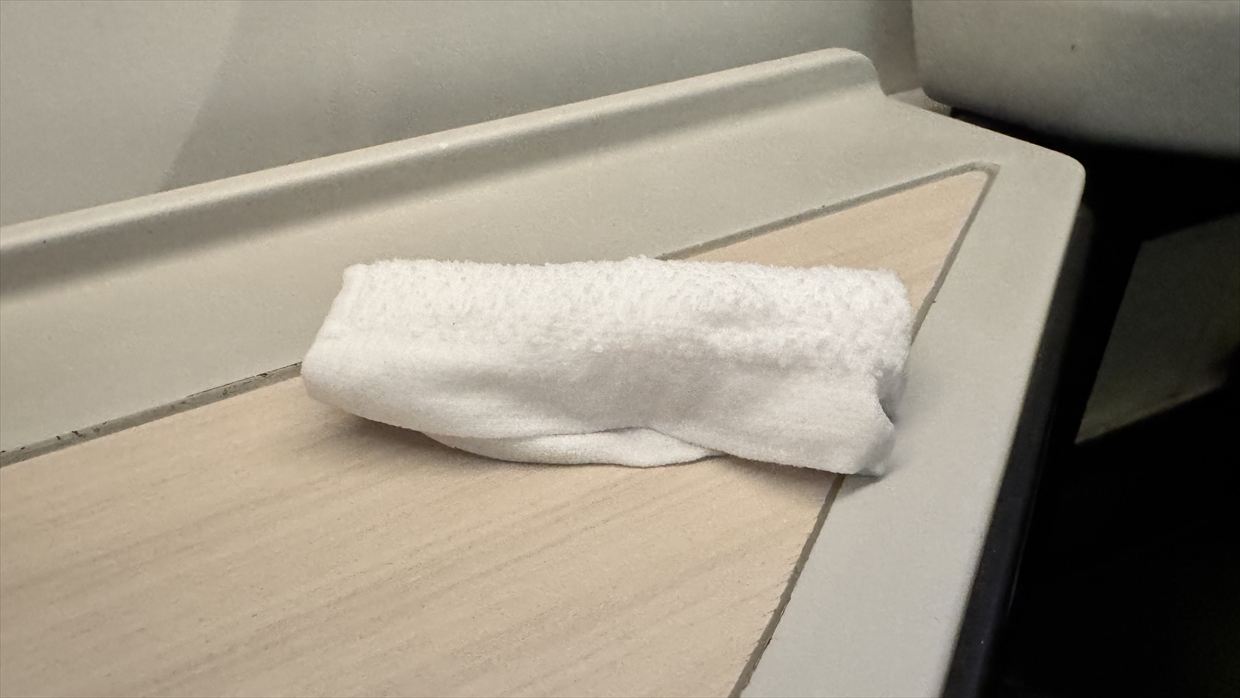 【機内食レポ】羽田～金浦 JAL95便 ビジネスクラス 25年02月02日