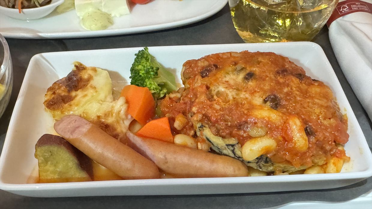 【機内食レポ】羽田～金浦 JAL95便 ビジネスクラス 25年02月02日