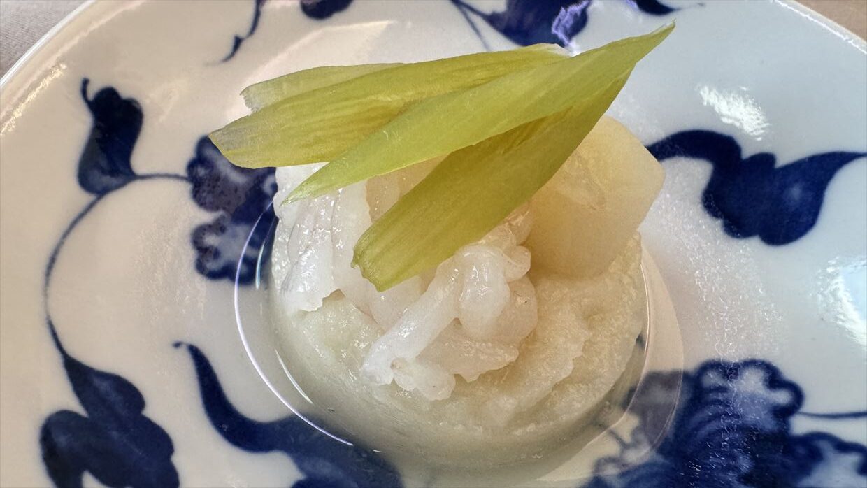 【機内食レポ】JAL43便 羽田～ロンドンファーストクラス メイン1 25年03月