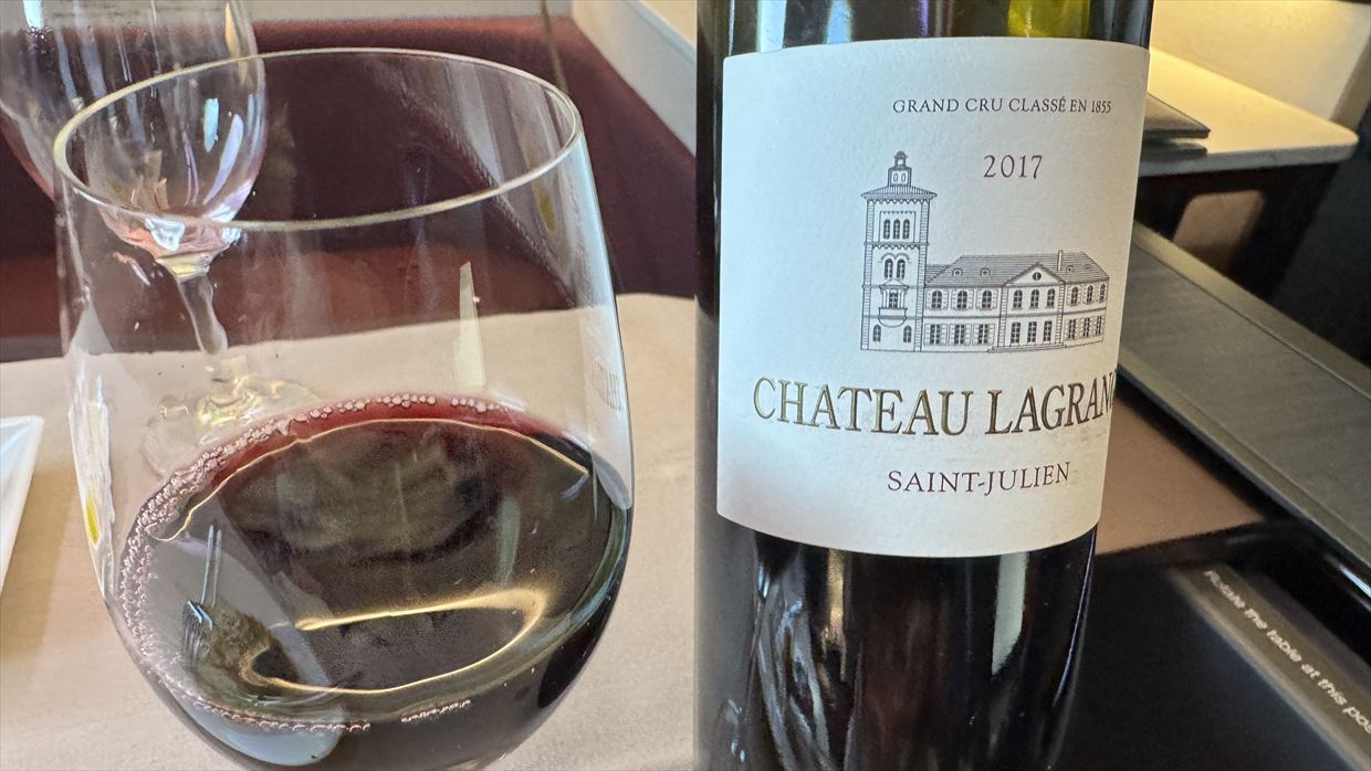 【機内食レポ】JAL43便 羽田～ロンドンファーストクラス メイン1 25年03月