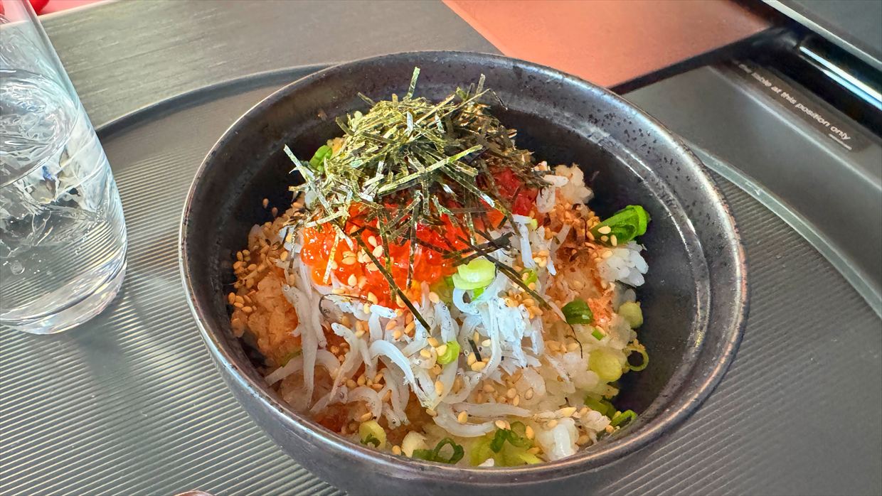 【機内食レポ】JAL43便 羽田~ロンドンファーストクラス a la carte1 25年03月