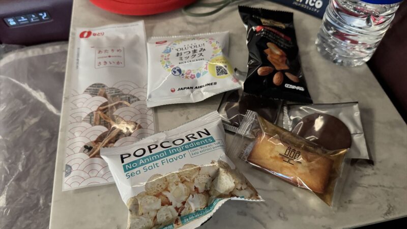 【機内食レポ】JAL43便 羽田～ロンドンファーストクラス a la carte2 25年03月