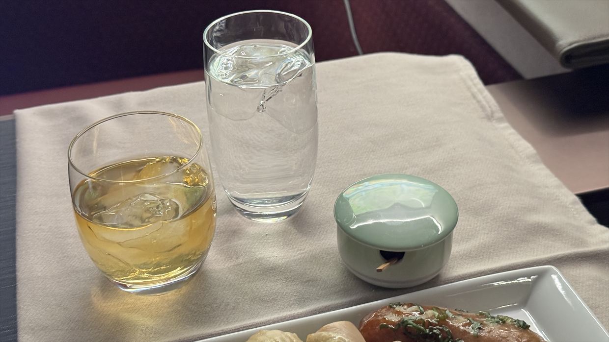 【機内食レポ】JAL43便 羽田～ロンドンファーストクラス a la carte2 25年03月