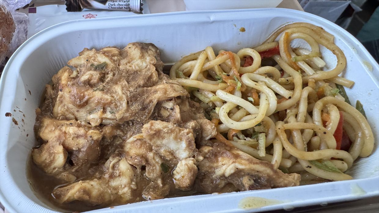 【機内食レポ】カサブランカ~チュニス AT572便 エコノミークラス 25年03月10日