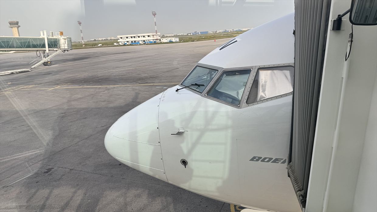 【フライトの様子】AT572 カサブランカ~チュニス 10Mar25 B737-800 エコノミークラス